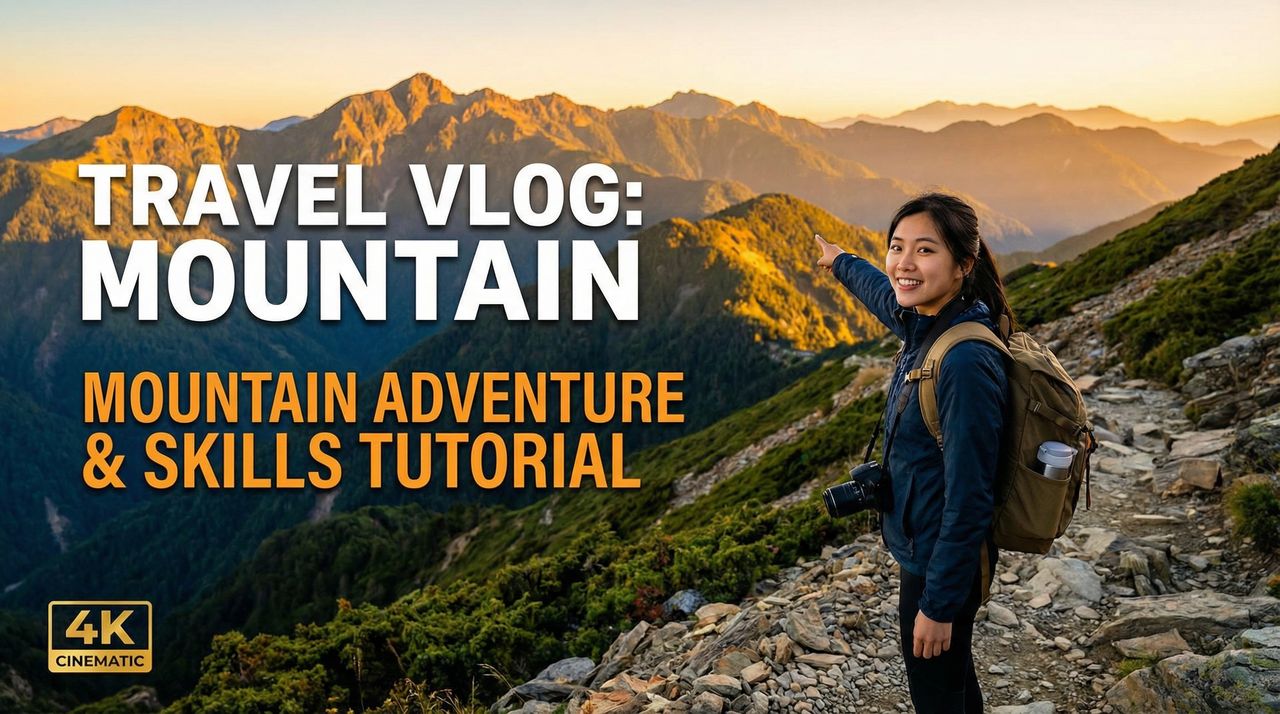 糖心Vlog旅行Vlog视频-山野探险